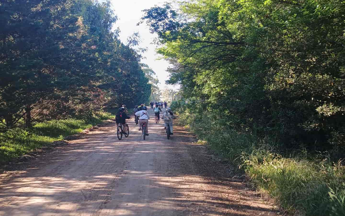 foto de la bicicleteada